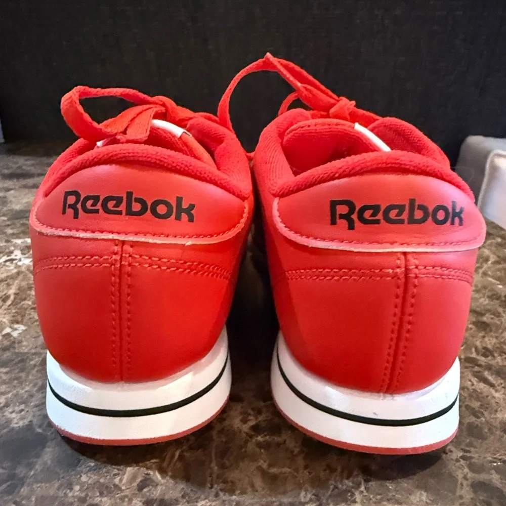 Reebok. Princess Lifestyle Sneaker. Red/White/Black. Size 6.